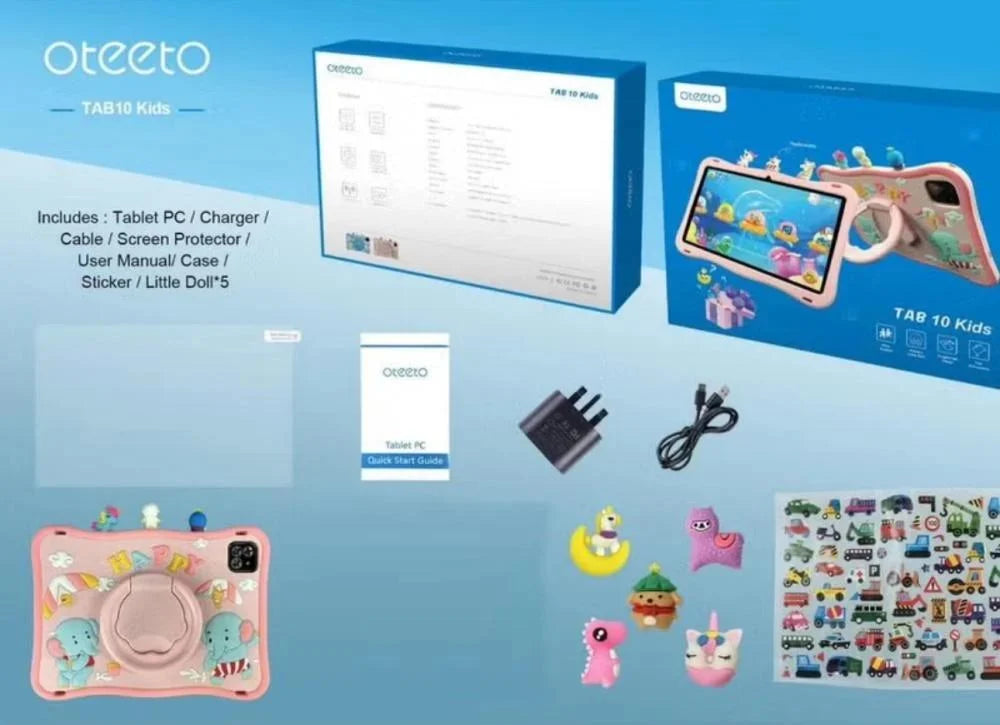 Oteeto Tab 10 Kids for Learning and Entertainment Oteeto Tab 10 Kids for Learning and Entertainment
